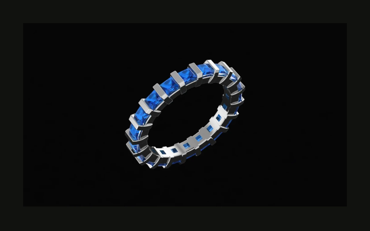 Professional 3D jewelry CAD model — Arvion Designs