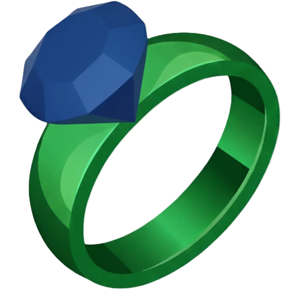 3D jewelry modeling service icon