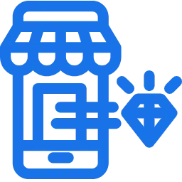 Agency and eCommerce store icon