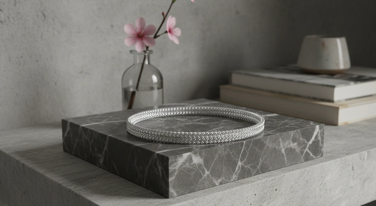 3D CAD halo bracelet design render — Arvion Designs