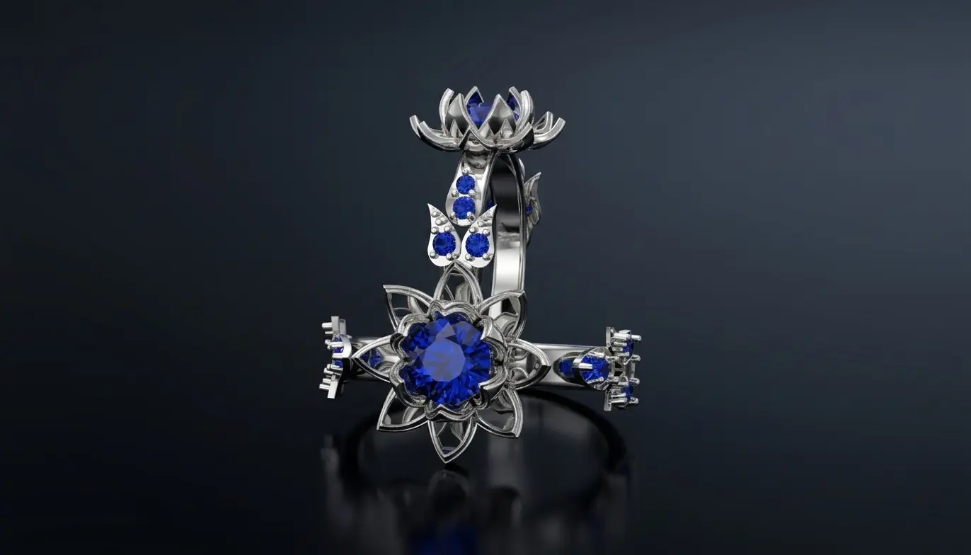 3D Jewelry Design Portfolio – Featured Render