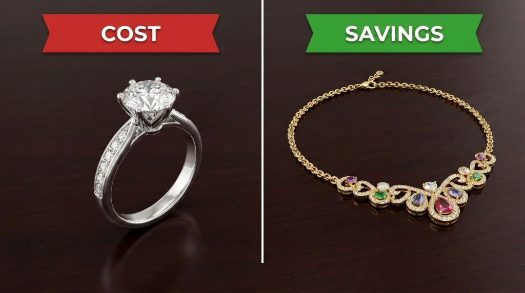 3D jewelry design reducing production costs for brands