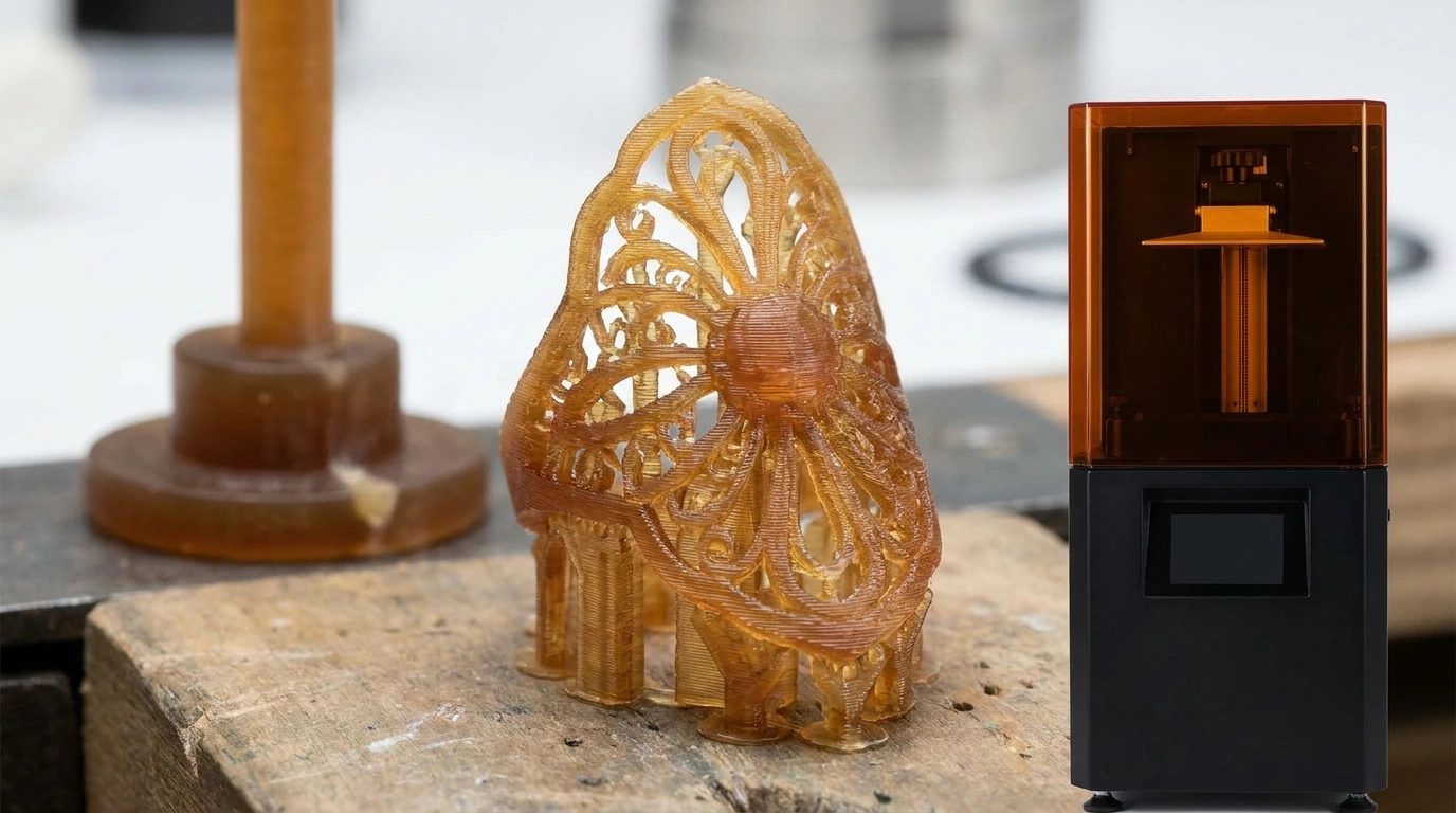 3D printing jewelry manufacturing (ring) wax pattern