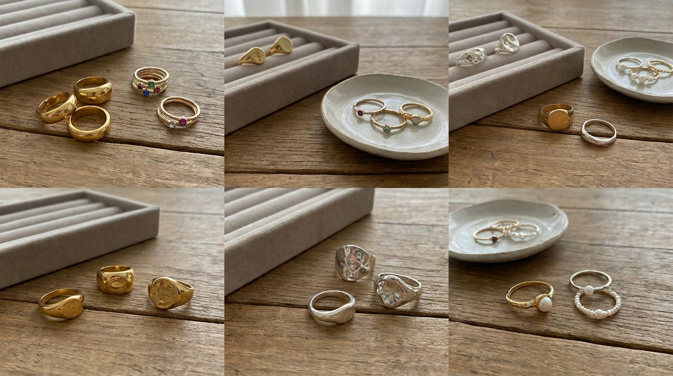 Engagement ring design trends 2026 style collage