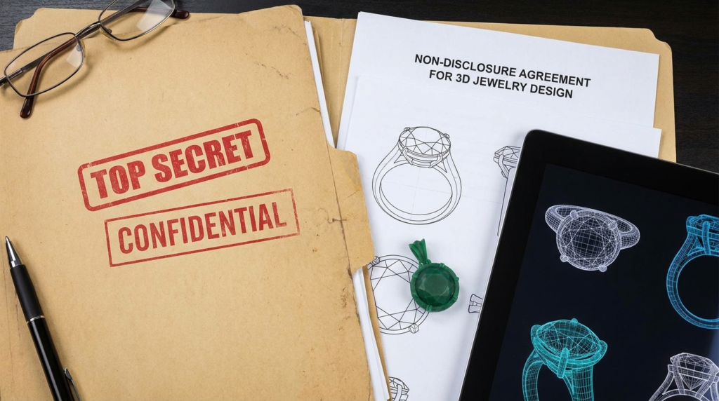 Jewelry CAD confidentiality NDA protection document