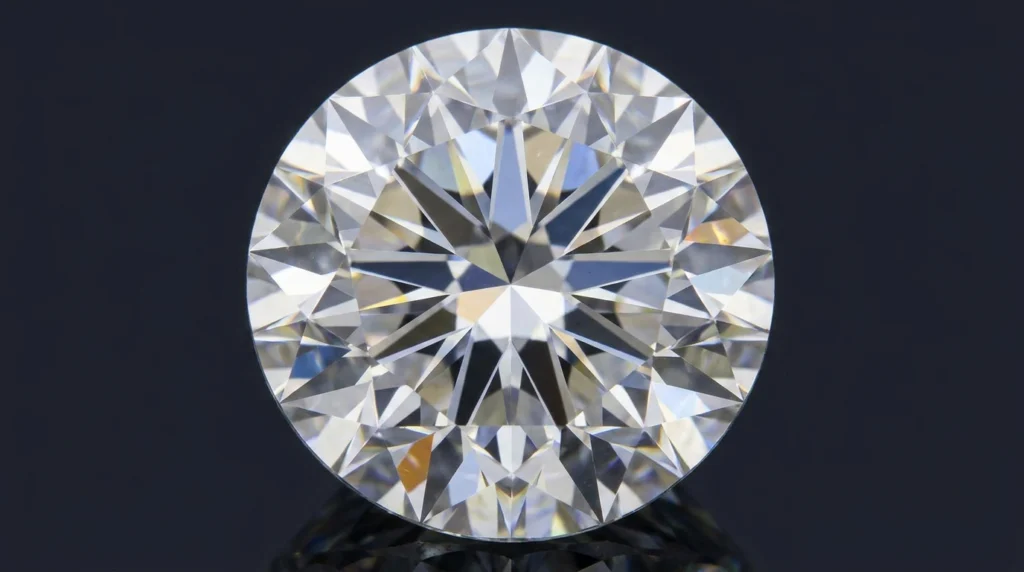 Diamond and gemstone cuts guide round brilliant cut